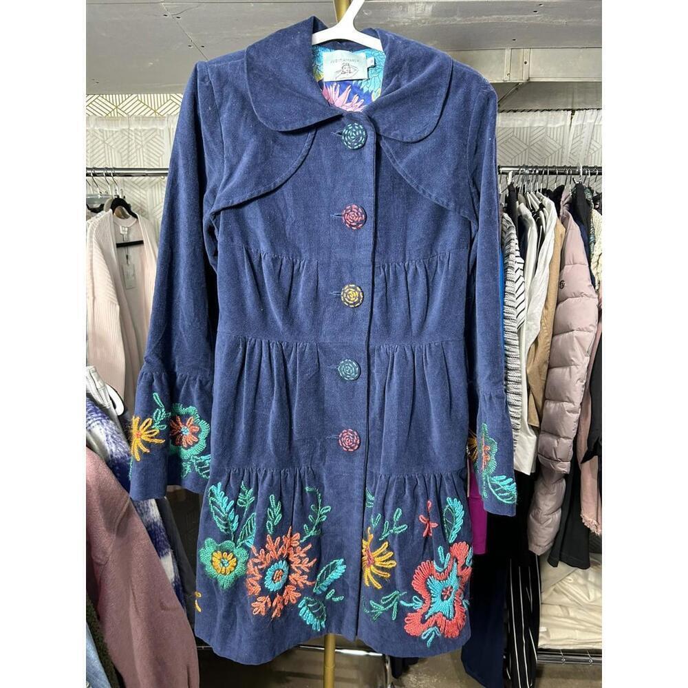 Judith March Women’s Navy Jacket Small